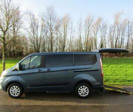 FORD TOURNEO CUSTOM 2018 FORD TOURNEO CUSTOM 2.0 TDCI WHEELCHAIR ACCESSIBLE DISABLED VEHICLE WAV MPV DIESEL MANUAL