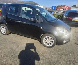 VAUXHALL AGILA 2013 VAUXHALL AGILA 1.2 VVT ECOFLEX SE 5DR HATCHBACK PETROL MANUAL