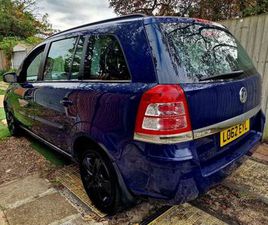 VAUXHALL ZAFIRA 7 SEATER VAUXHALL ZAFIRA 2012 DELIVERY IS AVAILABLE