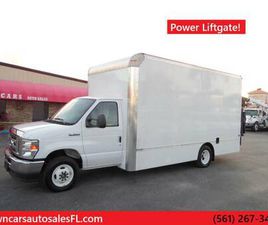 FORD E350 CUTAWAY 2024 FORD E350 BOX TRUCK 16' FOOTER CARGO CUTAWAY BOX TRUCK W/LIFTGATE