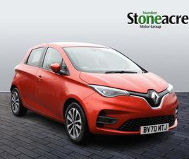 RENAULT ZOE R135 2020 RENAULT ZOE 100KW I GT LINE R135 50KWH 5DR AUTO HATCHBACK ELECTRIC AUTOMATIC