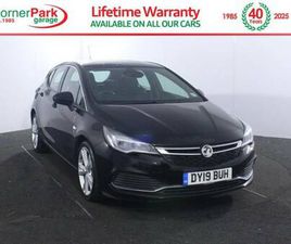 2019 VAUXHALL ASTRA 1.4I TURBO SRI VX LINE HATCHBACK 5DR PETROL MANUAL EURO 6 (150 PS) HATCHBACK ...