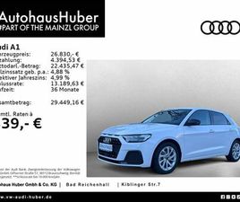 AUDI A1 30 TFSI S TRONIC VIRTUAL KAM. SHZ