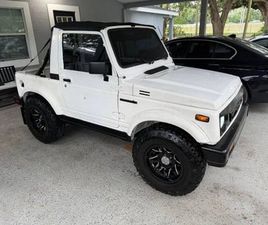 SUZUKI SAMURAI 1987 SUZUKI SAMURAI