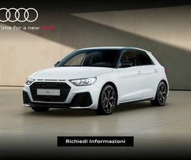 AUDI A1 SPORTBACK 30 1.0 TFSI IDENTITY BLACK 116CV S-TRONIC