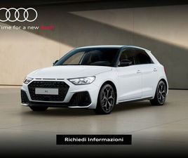 AUDI A1 SPORTBACK 30 TFSI AUDI A1 SPORTBACK 30 1.0 TFSI IDENTITY BLACK 116CV S-TRONIC