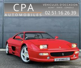 FERRARI F355 BERLINETTA V8 3.5 380 CH BVM6 / DOSSIER COMPLET DISTRIBUTION 02/25