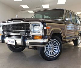 JEEP GRAND WAGONEER 1989 JEEP GRAND WAGONEER