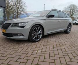 SKODA SUPERB SPORTLINE 1.5 TSI | 150PK | DSG-7 | STEEL GREY — SKODA — MARKTPLAATS