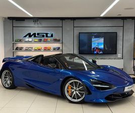 MC LAREN 720S SPIDER MCLAREN 720S 4.0T V8 PERFORMANCE SPIDER 2DR PETROL SSG EURO 6 (START/STOP) (720 PS)