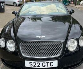 BENTLEY GTC CONTINENTAL MULLINER 2006 RHD