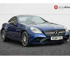 2016 - 2.0 SLC300 AMG LINE CONVERTIBLE 2DR PETROL G-TRONIC EURO 6 (START/STOP) (245 PS)