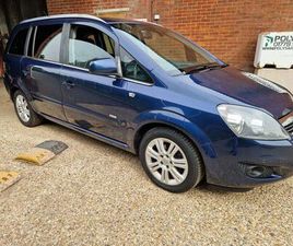 VAUXHALL ZAFIRA 1.6 16V DESIGN EURO 5 5DR (SNAV)