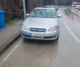 SUBARU LEGACY SUBARU LEGACY