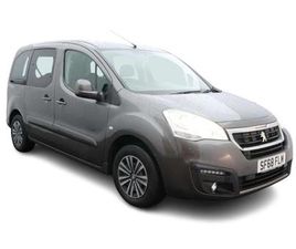 PEUGEOT PARTNER TEPEE 2019 PEUGEOT PARTNER TEPEE 1.6 HDI *5 SEATS* WHEELCHAIR ACCESSIBLE VEHICLE WAV MPV DIESEL MANUAL