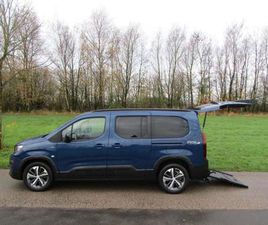2024 PEUGEOT RIFTER 1.5 BLUEHDI 130 ALLURE [7 SEATS] 5DR EAT8 MPV DIESEL AUTOMATIC