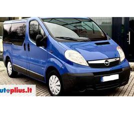 OPEL VIVARO, 2.0 L., PASSENGER MINIBUS