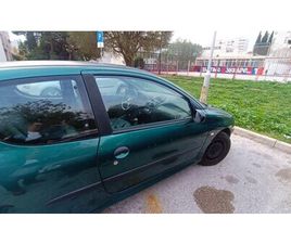 PEUGEOT 206 PEUGEOT 206 1.1 I 155000 KM SERVO KLIMA BEZ HRĐE MALA POTROŠNJA