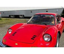 1970 FERRARI DINO 246 ROUGE MANUEL, 5 VITESSES CONDUITE À...