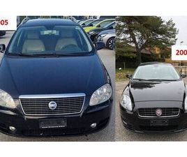 2 BELLES FIAT CROMA 1.9 16V JTD (BREAK) MODÈLE DISTINCTIVE