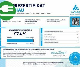 OPEL ASTRA ELECTRIC GS ULTIMATE BLUETOOTH NAVI LED