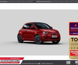FIAT 500E CABRIO 42 KWH LAPRIMA NAVI LED APPLE CARPLA