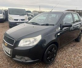 CHEVROLET AVEO 5 CHEVROLET AVEO 1.2 LS HATCHBACK 5DR PETROL MANUAL EURO 4 (83 BHP)