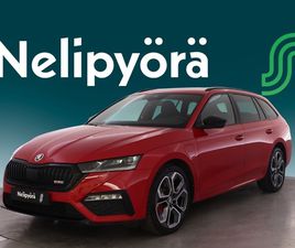 SKODA OCTAVIA WAGON RS SKODA OCTAVIA COMBI 1,4 TSI PHEV RS IV DSG AUTOM. - | NAVIGOINTI | CANTON | TRAVEL ASSIST- JA COMFORT-PAKETTI | PERUUTUSKAMERA | TUTKAT | WEBASTO |