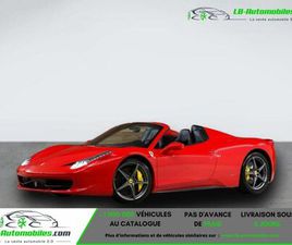 FERRARI 458 SPIDER 4.5 V8 570CH