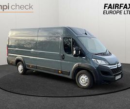 CITROEN JUMPER 2.2 BLUEHDI 35 ENTERPRISE EDITION L4 HIGH ROOF EURO 6 (START/STOP) 5DR (HEAVY)
