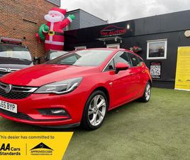 VAUXHALL ASTRA 2016 (65) - 1.4I TURBO SRI EURO 6 5DR