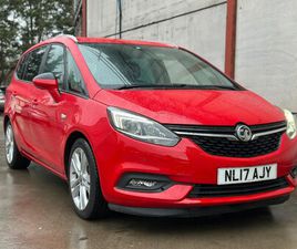 VAUXHALL ZAFIRA 2017 (17) - 1.4I TURBO SRI AUTO EURO 6 5DR