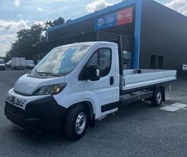 FIAT DUCATO 2.2L 140CV / 1300KG CHARGE UTILE PLATEAU 4M20 / CAMERA / ATTELAGE /