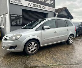 VAUXHALL ZAFIRA 2013 (62) - DESIGN NAV 5-DOOR