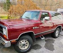 DODGE RAMCHARGER 1989 DODGE RAMCHARGER