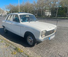 PEUGEOT 204 LIMOUSINE SCHIEBEDACH TÜV 09/26
