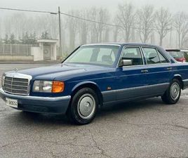W126 SERIE S UNICA SOLO 59MILA KM TAGLIANDI MERCED