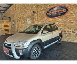 TOYOTA ETIOS 2018 TOYOTA ETIOS CROSS 1.5 XS 5-DR