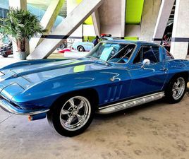 VENDS SUPERBE CHEVROLET CORVETTE C2 COUPE MATCHING NUMBER 327CI V8 300 CV BVA 1965