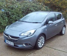VAUXHALL CORSA 2015 (65) 1.2 SE 5DR GREY 39K MILES YEARS MOT WARRANTY