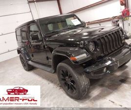 JEEP WRANGLER JEEP WRANGLER HIGH ALTITUDE 4X4 2.0 BENZYNA 270KM