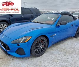MASERATI GRANTURISMO S 2018 4.7L 4.7 BENZYNA 460KM