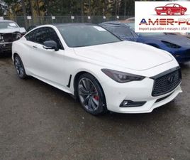 INFINITI Q60 2022R., SPORT 400, OD UBEZPIECZALNI 3.0 BENZYNA 400KM
