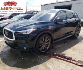 INFINITI QX50 INFINITI QX50 2020R., PURE, OD UBEZPIECZALNI 2.0 BENZYNA 268KM