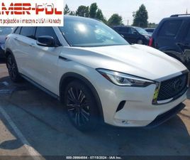 INFINITI QX50 INFINITI QX50 LUXE, 2021R., 4X4, 2.0L 2.0 BENZYNA 268KM