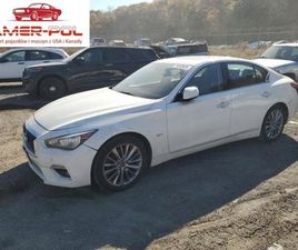 INFINITI Q50 2019R., LUXE, OD UBEZPIECZALNI 3.0 BENZYNA 300KM