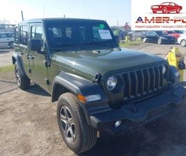 JEEP WRANGLER 2023R., SPORT S, OD UBEZPIECZALNI 3.6 BENZYNA 285KM