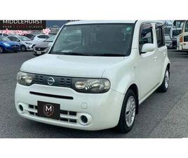 2009 NISSAN CUBE BLANC AUTOMATIQUE CONDUITE À DROITE IN R...