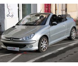 PEUGEOT 206 CC CC 1.6 110 ( ENTRETIEN À JOUR, CLIM, RADIO ... )