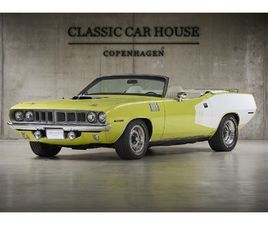 1971 PLYMOUTH HEMICUDA - 1971 PLYMOUTH HEMI ’CUDA CONVERTIBLE TRIBUTE POWERED BY A 511 CU JOHN AROUSA HEMI ENGINE